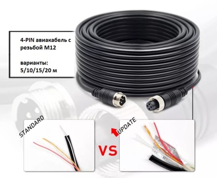 Видеорегистратор 9 дюймов с поддержкой 4 AHD-камер с разрешением экрана 1920х1080 (IPS) на скобе