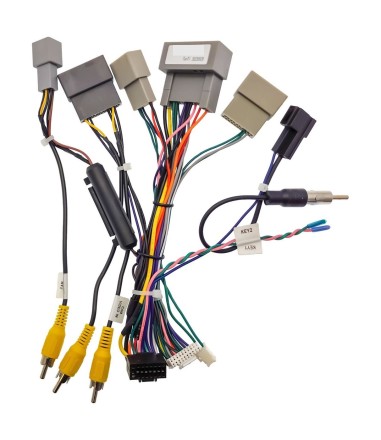 Комплект проводов для установки магнитолы в Honda 2015+ (осн, ант, мультируль, CAN, 360, USB, BC9)