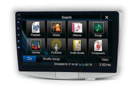 Рамка переходная VOLKSWAGEN Passat B7 (10-14), CC (12-18), Magotan (11-16) для дисплея 10 дюймов