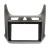 Рамка переходная в CHEVROLET Cobalt (2016+); RAVON R4 (2016+) Серый для дисплея 9 дюймов