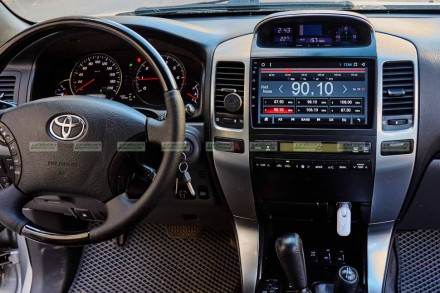 Автомагнитола для Toyota LC Prado 120, Lexus GX 470 (02-09) Compass TS с SIM 4G + HI-FI с DSP + Carplay