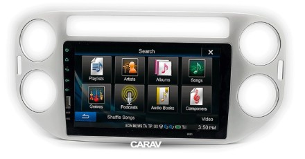 Рамка переходная VOLKSWAGEN Tiguan (07-11) для дисплея 9 дюймов