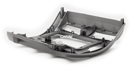Рамка переходная в HONDA City 2008-2014; Ballade 2011-2014 (только для а/м без климат контроля / цвет серебристый) для дисплея 10 дюймов