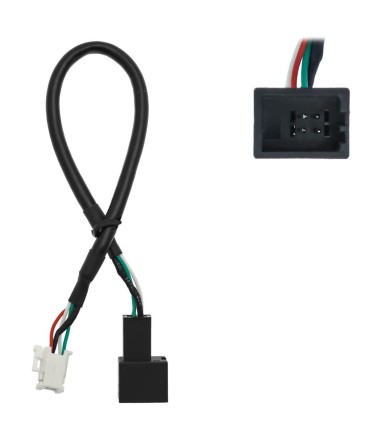 Комплект проводов для установки магнитолы в Geely GX7 (основной, антенна, USB, CAN, CAM)