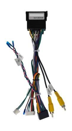 Комплект проводов для установки магнитолы в Geely GX7 (основной, антенна, USB, CAN, CAM)