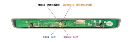 Кнопка аварийной сигнализации для рамки Toyota Highlander 2007 - 2013
