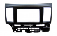 Рамка переходная 2din Mitsubishi Lancer Х (2010+), черная