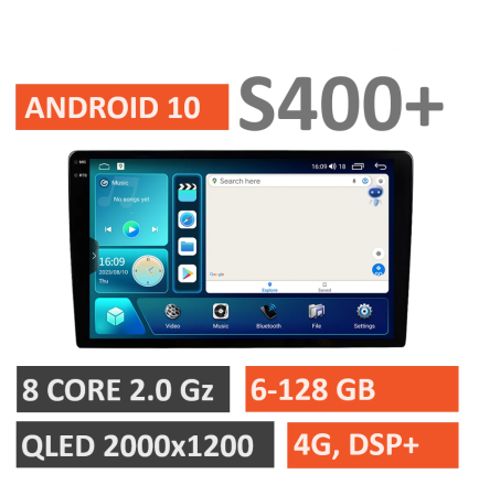 Магнитола для ГАЗель Next, Газон Next (9 дюймов) Compas S400 (Топ класс) с 2K экраном