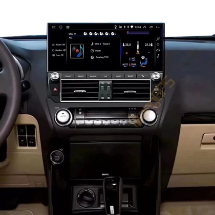 Головное устройство для Toyota Land Cruiser Prado 150 2014-2017 в стиле Lexus (поддержка кругового обзора)