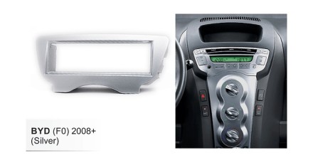 Переходная рамка для BYD F0 2008+ 1 Din