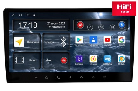 Штатная магнитола Toyota Camry V40 (06-11) Redpower 750 серии (Hi-Fi, 6-канальный DSP с параметрическим эквалайзером)