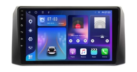Штатное головное устройство УАЗ Патриот 2017+ Compass TS 3-32ГБ с SIM 4G + HI-FI с DSP + Carplay