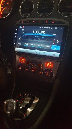 Магнитола на Андроид для Peugeot 308 (2007-2014), 408 (2012+) Winca S400 с 2K экраном SIM 4G сер/черн