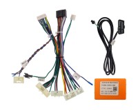 Комплект проводов для установки магнитолы в Toyota Corolla 2006 - 2013 авто с климат контролем