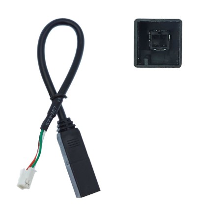 Комплект проводов для установки магнитолы в Toyota Rav4 2006 - 2019 (авто с климат контролем)