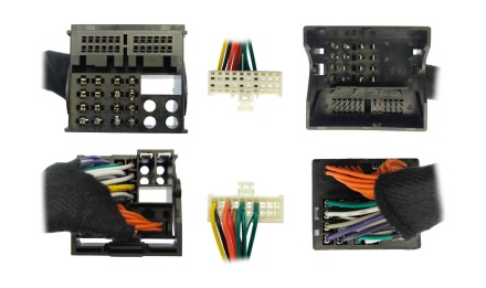 Комплект проводов для установки в BMW 1/3/5/X1/X3/X5/X6 CIC (основной, CAN, LVDS/CVBS)