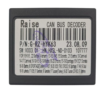 Комплект проводов для установки магнитолы в Hyundai, Kia 2017+ (основной, антенна, CAN, CAM, 360)