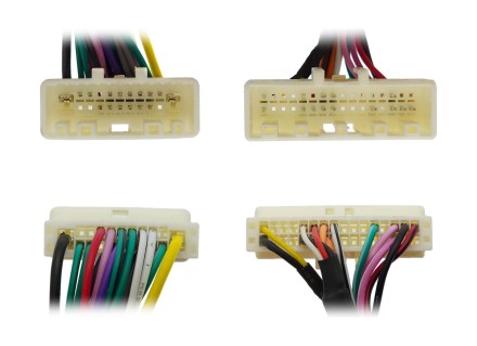 Комплект проводов для установки магнитолы в Mazda CX-4 2017+ (основной, антенна, USB, CAN) для авто с камерой)