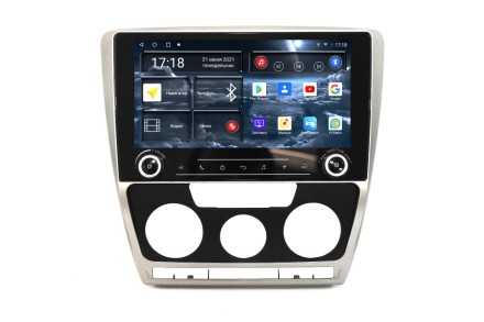 Головное устройство 10 дюймов для Skoda Octavia A5 (2004-2013) климат/кондиционер Redpower K710 серии