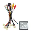 Комплект проводов для установки магнитолы в Toyota Alphard, Estima 2003 - 2008 (правый руль, авто с усил.) Комплект проводов для установки магнитолы в Toyota Alphard, Estima 2003 - 2008 (правый руль, авто с усил.)