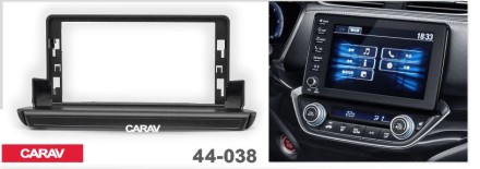 Рамка переходная в HONDA Crider 2019+ для дисплея 12,3 дюймов