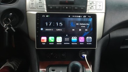 Рамка переходная в Toyota Harrier, Lexus RX (03-09) для дисплея 9 дюймов