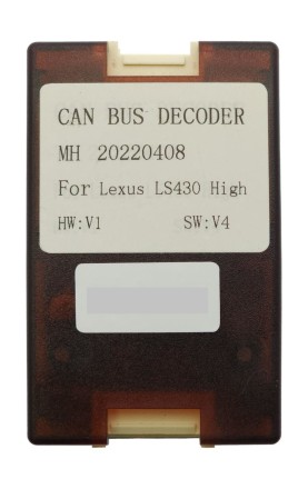 Комплект проводов для установки магнитолы в Lexus LS430 (основной, CAN, для авто с монитором)