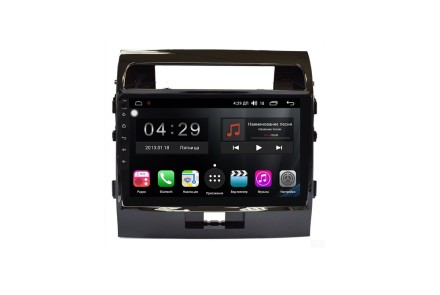 Магнитола на Андроид для Toyota Land Cruizer 200 (12-15) COMPASS TSN-2K, 4G, DSP, CarPlay для автомобилей без штатного монитора