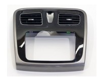 Рамка переходная 2din Renault Sandero, Logan 2013+ для MediaNav, глянцевая с окантовкой