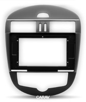 Рамка переходная NISSAN Tiida (C12) (11-16), Pulsar (13-16) для дисплея 10 дюймов с климат-контролем