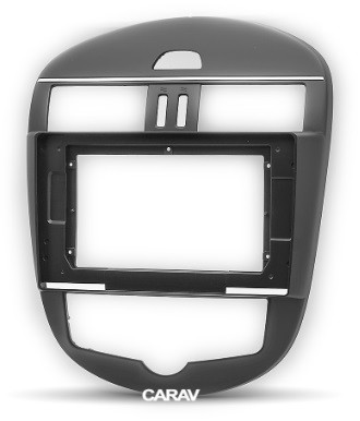 Рамка переходная NISSAN Tiida (C12) (11-16), Pulsar (13-16) для дисплея 10 дюймов с климат-контролем