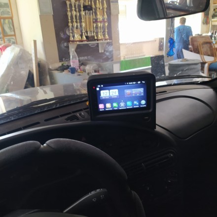 Рамка переходная в Шевроле Нива (Chevrolet NIVA) для дисплея 7 дюймов