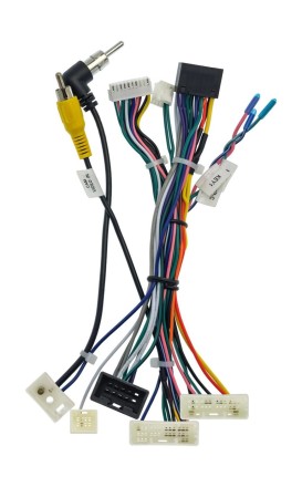 Комплект проводов для установки магнитолы в Toyota Tundra 2018 - 2019 (основной, USB, CAN, AMP)