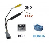 Адаптер для подключения штатной видеокамеры Honda 2013+ к новой магнитоле (синий разъем)