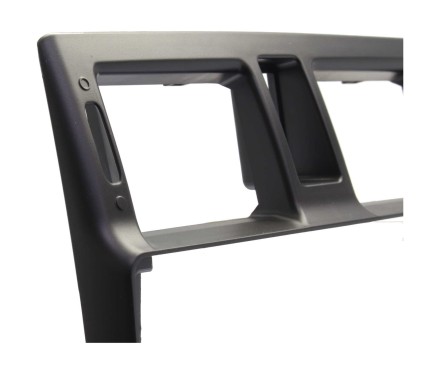 Рамка для установки в LADA Priora 2007-2014 (часы  снизу/ черный) дисплея 9 дюймов