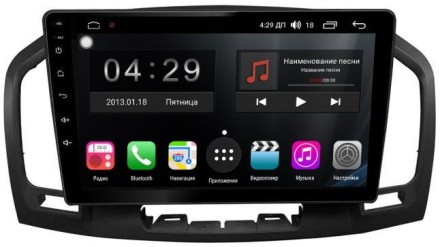 Магнитола на Андроид для Opel Insignia 2009-2013 (дорестайлинг, взамен CD300 и CD400) COMPASS TSN-2K, 4G, DSP, CarPlay