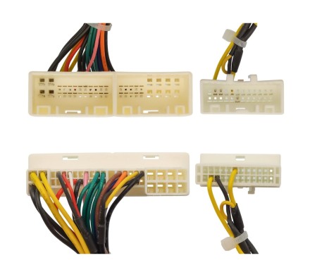 Комплект проводов для установки магнитолы в Hyundai Santa Fe (III) 2012 - 2018 SPDIF Direct