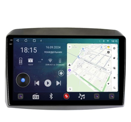 Магнитола на Андроид для KIA Sorento Prime UM 2014-2020 Redpower 710 с 2K экраном