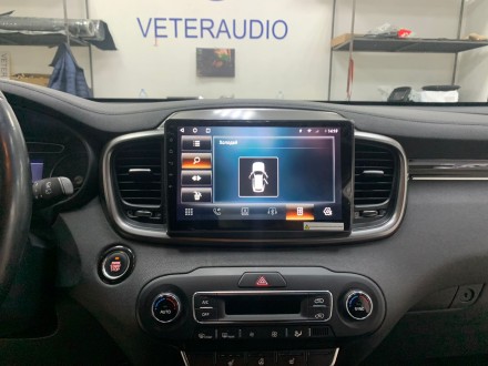 Магнитола на Андроид для KIA Sorento Prime UM 2014-2020 Redpower 710 с 2K экраном