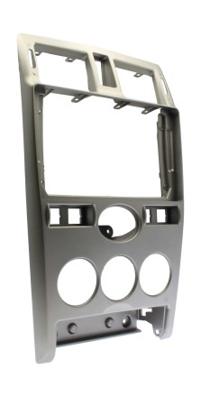 Рамка переходная 2din LADA Priora (08-13) (часы снизу/серебристая) для дисплея 9 дюймов