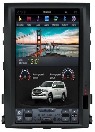 Головное устройство Toyota Land Cruiser 200 (2007-2015) Tesla-Style