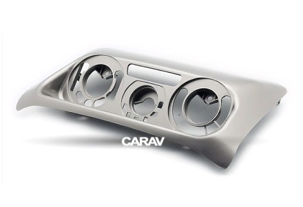 Рамка переходная 2din Mitsubishi Lancer IX (00-10) + панель для переноса кондиционера, серебро