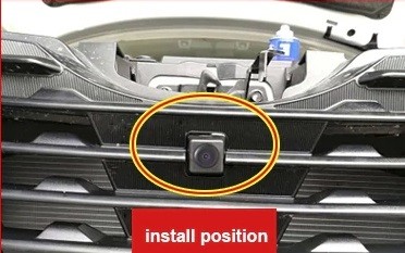 Видеокамера фронтальная Subaru Forester (2019+) 5 поколение