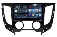 Головное устройство 9 дюймов Mitsubishi  L200 (15-19), Fiat Fullbac (15-20) с кондиционером Redpower 710 серии