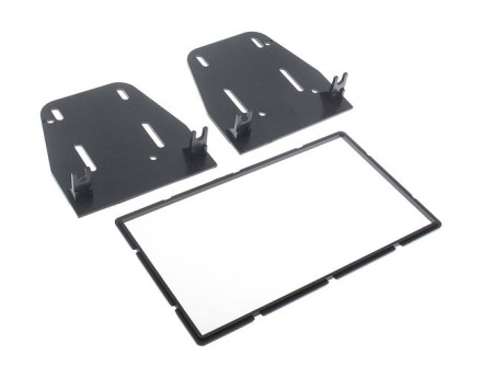 Рамка переходная 2din Chrysler 300C (05-07); Aspen 07+ / DODGE Charger, Magnum, Durango (05-07) / JEEP Grand Cherokee (05-07); Commander (06-07), черная