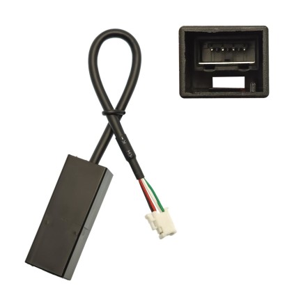 Комплект проводов для установки магнитолы в Mitsubishi Outlander 2018 - 2022 (правый руль)