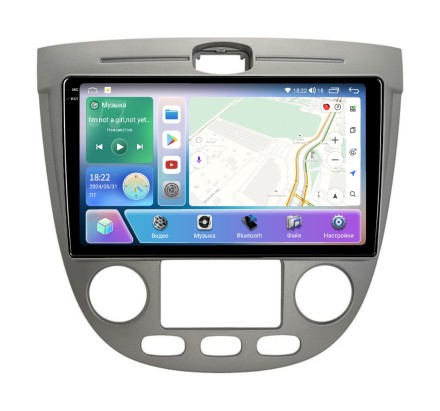 Магнитола для Chevrolet Lacetti хэтчбек Compas S400 (Топ класс) с 2K экраном