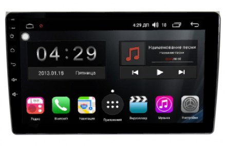 Магнитола на Андроид для AUDI A4 2000-2008 (B6,B7), Winca S400 SIM 4G