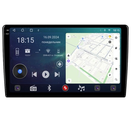Магнитола для ГАЗель Next, Газон Next (10 дюймов) Redpower 750 серии (Hi-Fi, 6-канальный DSP с параметрическим эквалайзером) 1