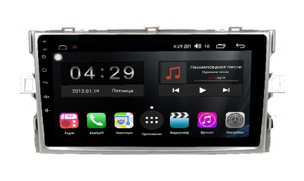 Магнитола на Андроид для Toyota Verso (2009-2016) Winca S400 с 2K экраном SIM 4G